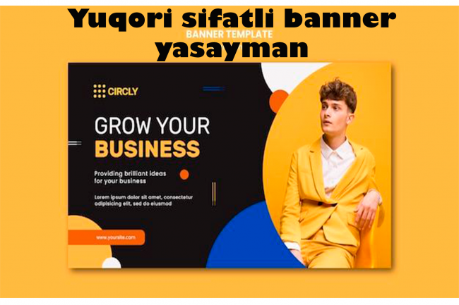 Yuqori sifatli banner yasayman 1