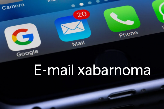 E-mail xabarnoma 1