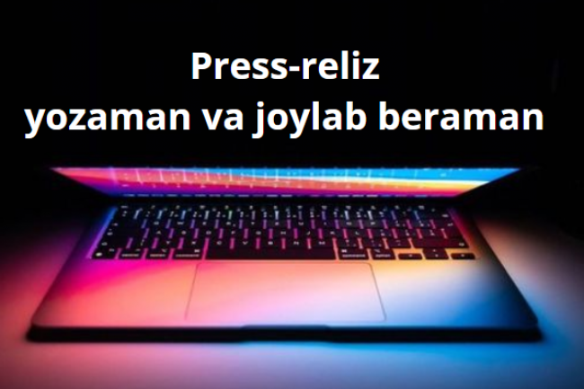 20 ta saytga press-reliz yozaman va joylab beraman 1