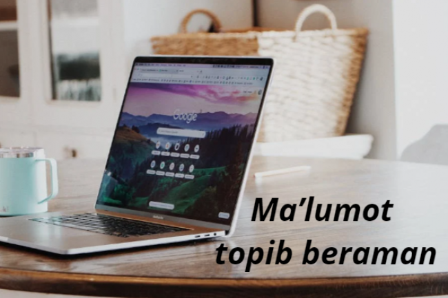 Men har qanday mavzu boyicha malumot topib beraman 1