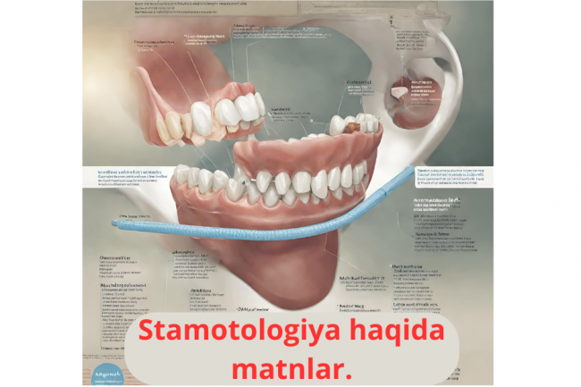 Stomatologiya haqida matnlar yozaman 1