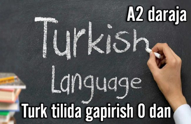 Qanday qilib 30 daqiqada noldan turkcha gapirish mumkin. A2 darajasi 1