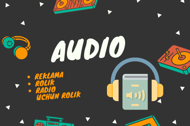 Audioreklama, Audiorolik, radio uchun rolik 1