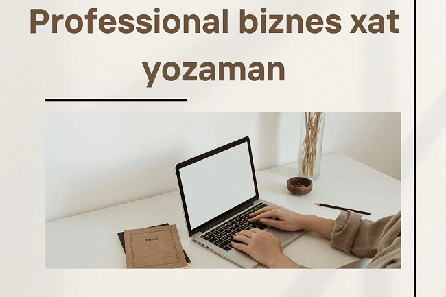 Men professional biznes xat yozaman 1