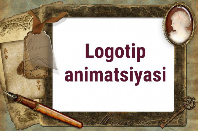 Logotip animatsiyasini yarataman 1