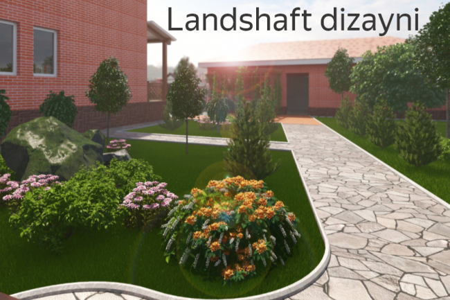Landshaft dizayni- 3D model 1