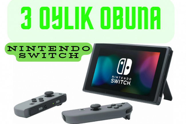 Nintendo Switch Online 3 oylik obuna -AQSh 1