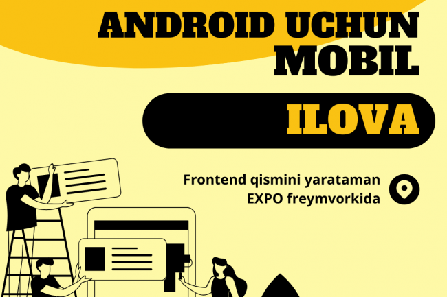 Android uchun mobil ilova react-native asosida 1
