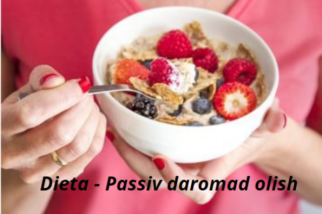 Dieta - Passiv daromad olish uchun sahifa 1