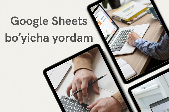 Google Sheets boyicha yordam 1