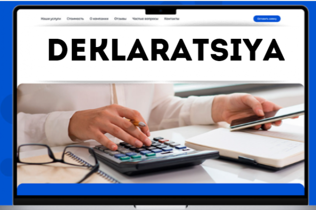 Deklaratsiya STS 6% YaTT va MCHJlar  uchun 15% 1