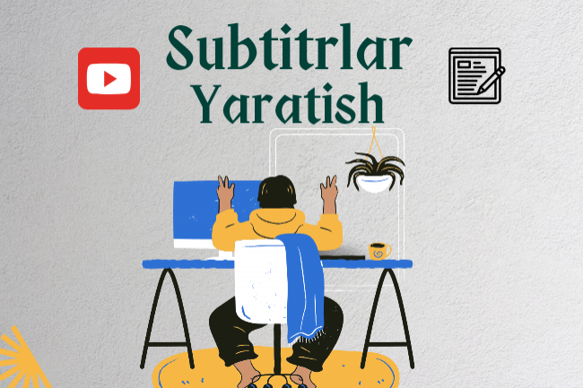   1 kunda .srt formatda 0dan subtitrlar yaratish 1