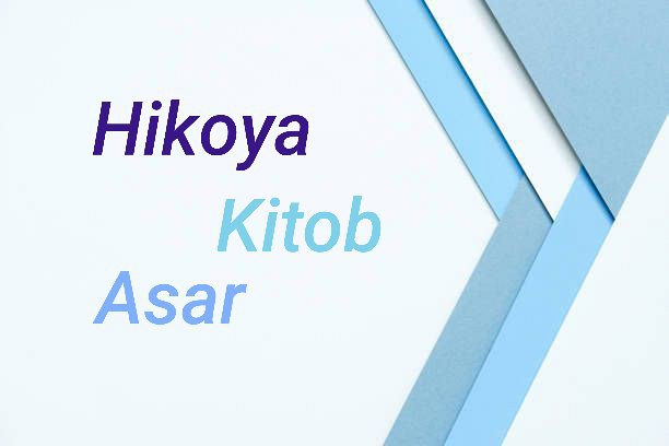 Hikoya Asar Kitob yozaman 1