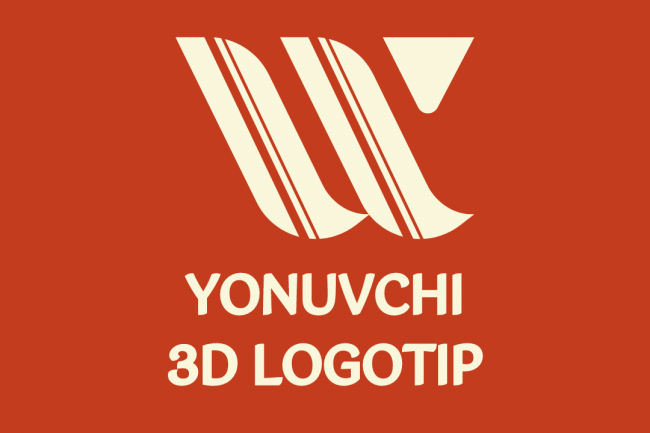 Yonuvchi 3D logotip 1