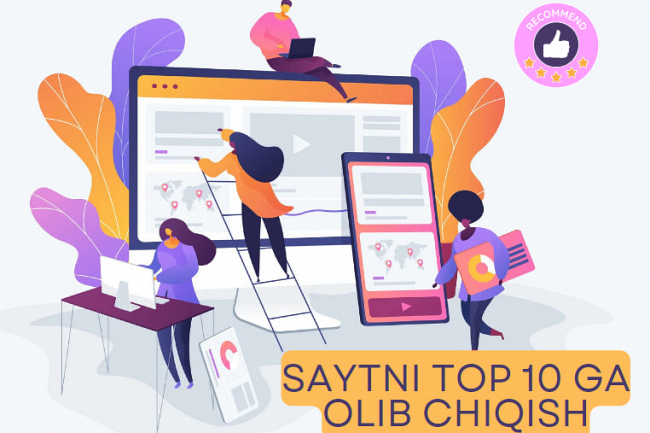 Saytni Top 10 ga olib chiqish 1