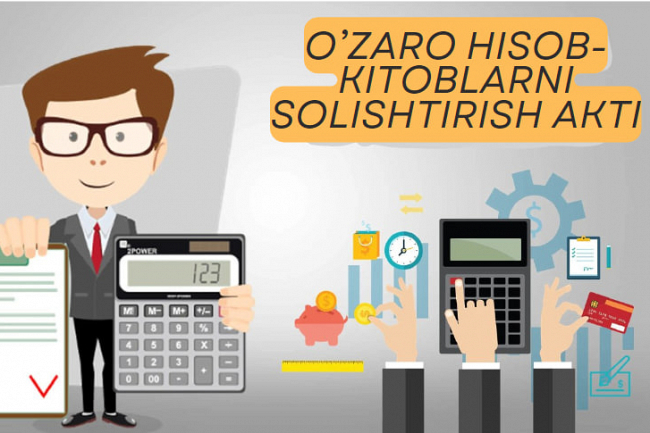 Ozaro hisob-kitoblarni solishtirish akti 1