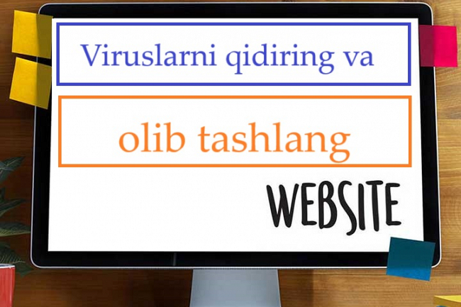 Veb-saytlarda viruslarni qidiring va olib tashlang 1