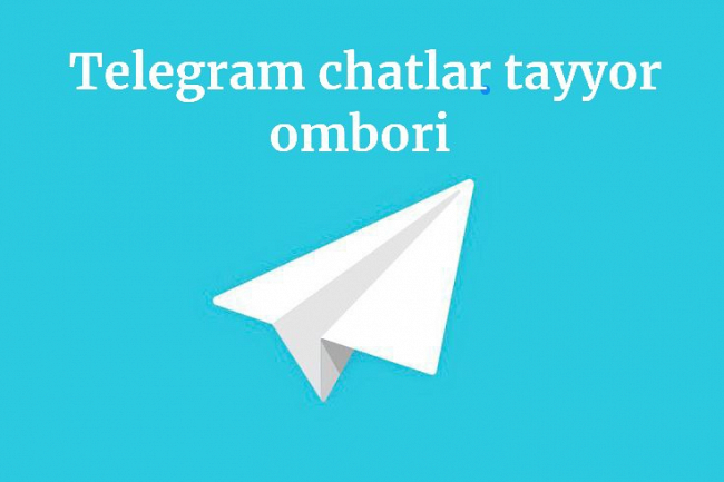 Xabar jonatish uchun 43 400 ta Telegram guruh va chatlar royhati 1