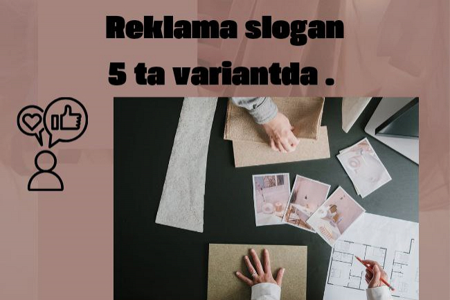 Reklama slogani. 5variantda 1