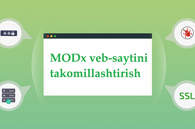 MODx veb-saytini takomillashtirish 1