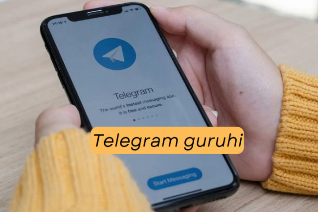 Kuzatuv bilan Telegram guruhi, taklif uchun guruh 1