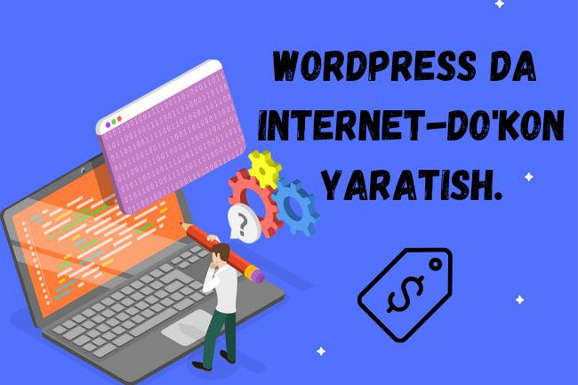 WordPressda internet-dokon yaratish 1