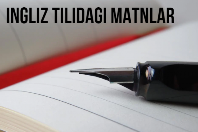 Ingliz tilidagi matnlar tez va qulay 1