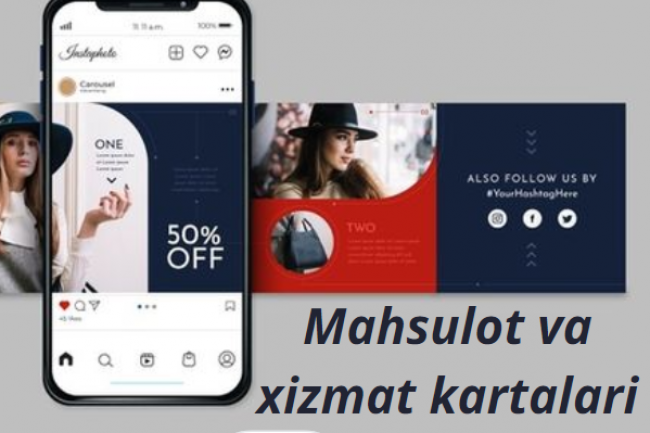 Mahsulot va xizmat kartalari uchun jalb qiluvchi tavsiflar 1