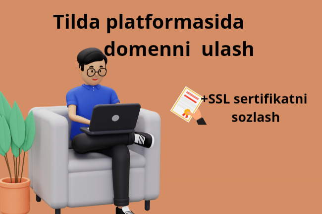 Tilda platformasida domen ulash va SSL sertifikatni sozlash 1