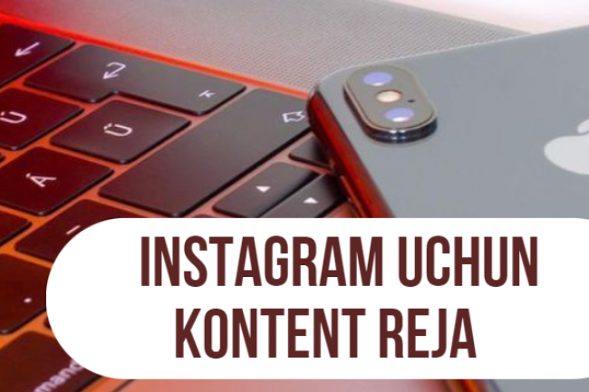 Instagram uchun 30 kunlik kontent rejasini yozish 1