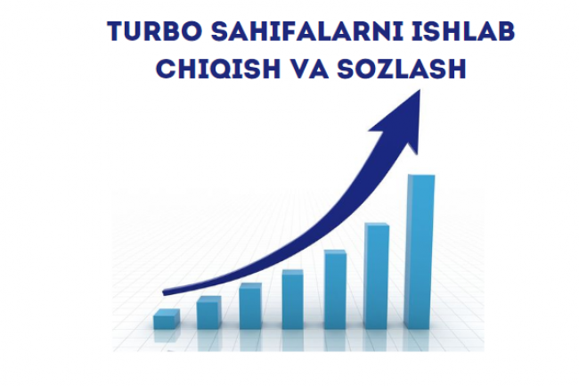 Turbo sahifalarni ishlab chiqish va sozlash 1