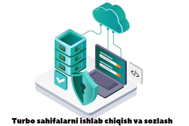 Turbo sahifalarni ishlab chiqish va sozlash 1