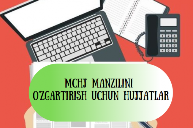 MChJ manzilini ozgartirish uchun hujjatlar 1