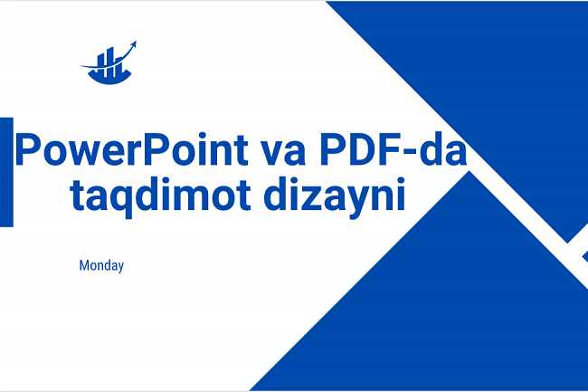 PowerPoint va PDF-da taqdimot dizayni 1