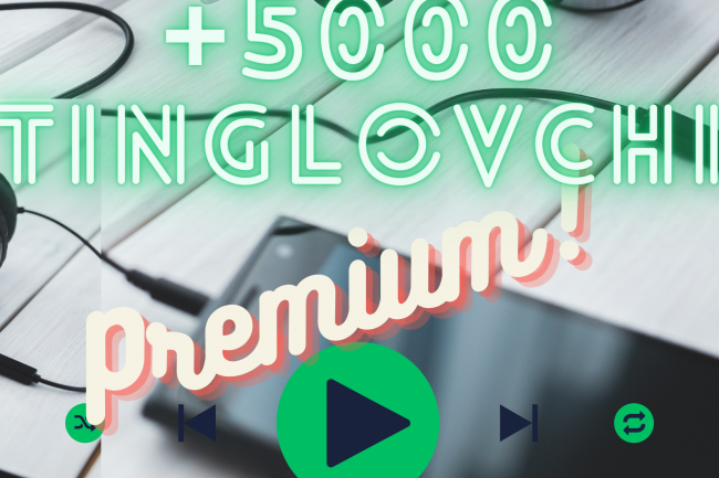 Spotify
musiqangizga +5000 Premium tinglashlar

  1