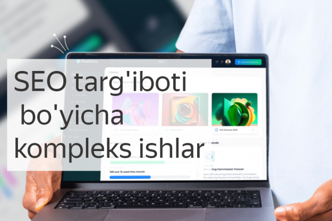 SEO targiboti boyicha ishlar kompleksi 1