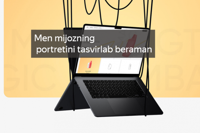 Men mijozning portretini tasvirlab beraman 1