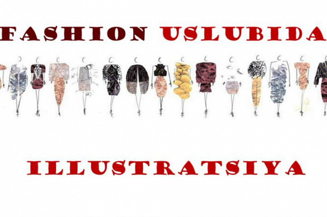 Fashion uslubida illustratsiya chizaman 1