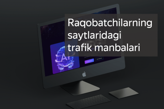 Raqobatchilarning saytlaridagi trafik manbalari 1