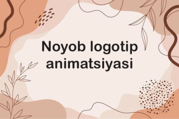Noyob logotip animatsiyasi