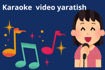 Karaoke -video yaratish