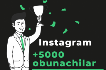 Instagram sahifangizga +5000 obunachilar