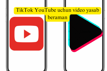 TikTok YouTube uchun video yasab beraman