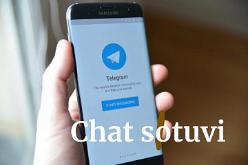 Invayt uchun Telegram chat sotuvi