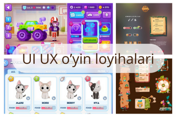 UI UX oyin loyihalari