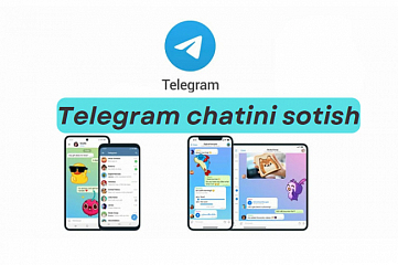 Taklifni kuzatish bilan telegram chatini sotish
