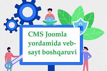 CMS Joomla yordamida veb-sayt boshqaruvi