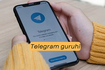 Kuzatuv bilan Telegram guruhi, taklif uchun guruh