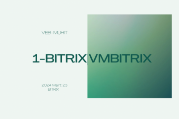 1C-Bitrix veb muhitini ornatish VMBitrix-BitrixVM