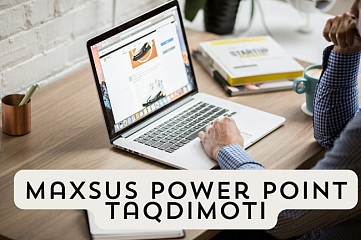 Maxsus Power Point taqdimoti
